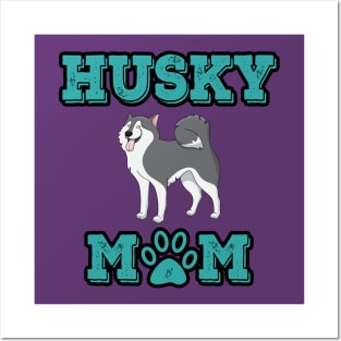 Husky Mom Posters and Art
